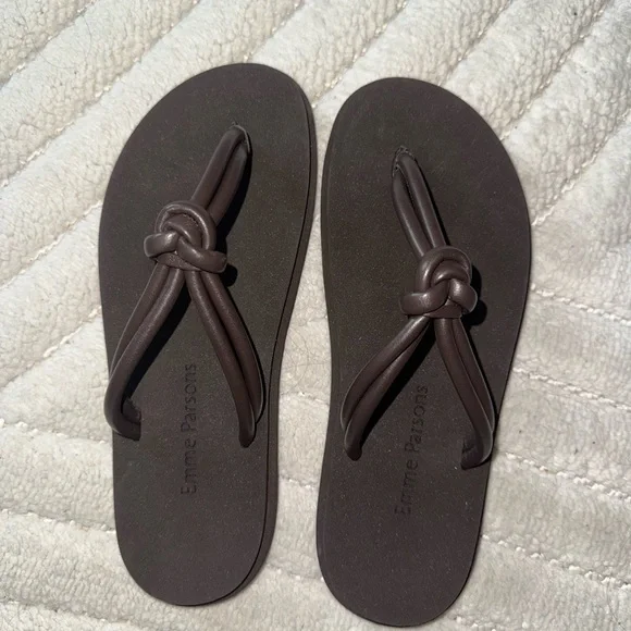 Emme Parsons Brown Sandals - Picture 5 of 6